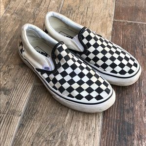 Checkered Vans